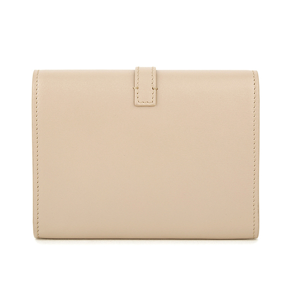 Saint Laurent Tan Card Sulpice Leather Case - Picture 1 of 8